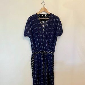 Velvet By Graham & Spencer Blue Jumpsuit